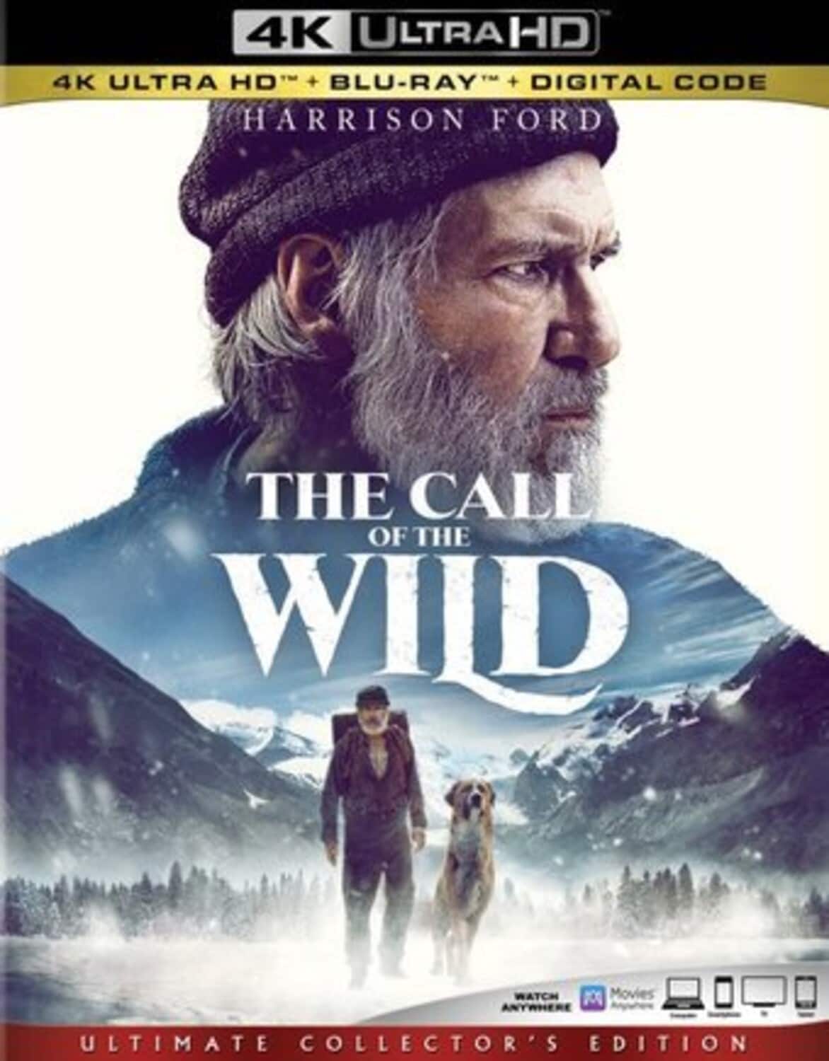 Front. The Call of the Wild   - 4K Blu-Ray.