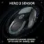The text on the image reads: "Hero 2 Sensor: Advanced Gaming Sensor: Up to 44K DPI, 888IPS, 88G."