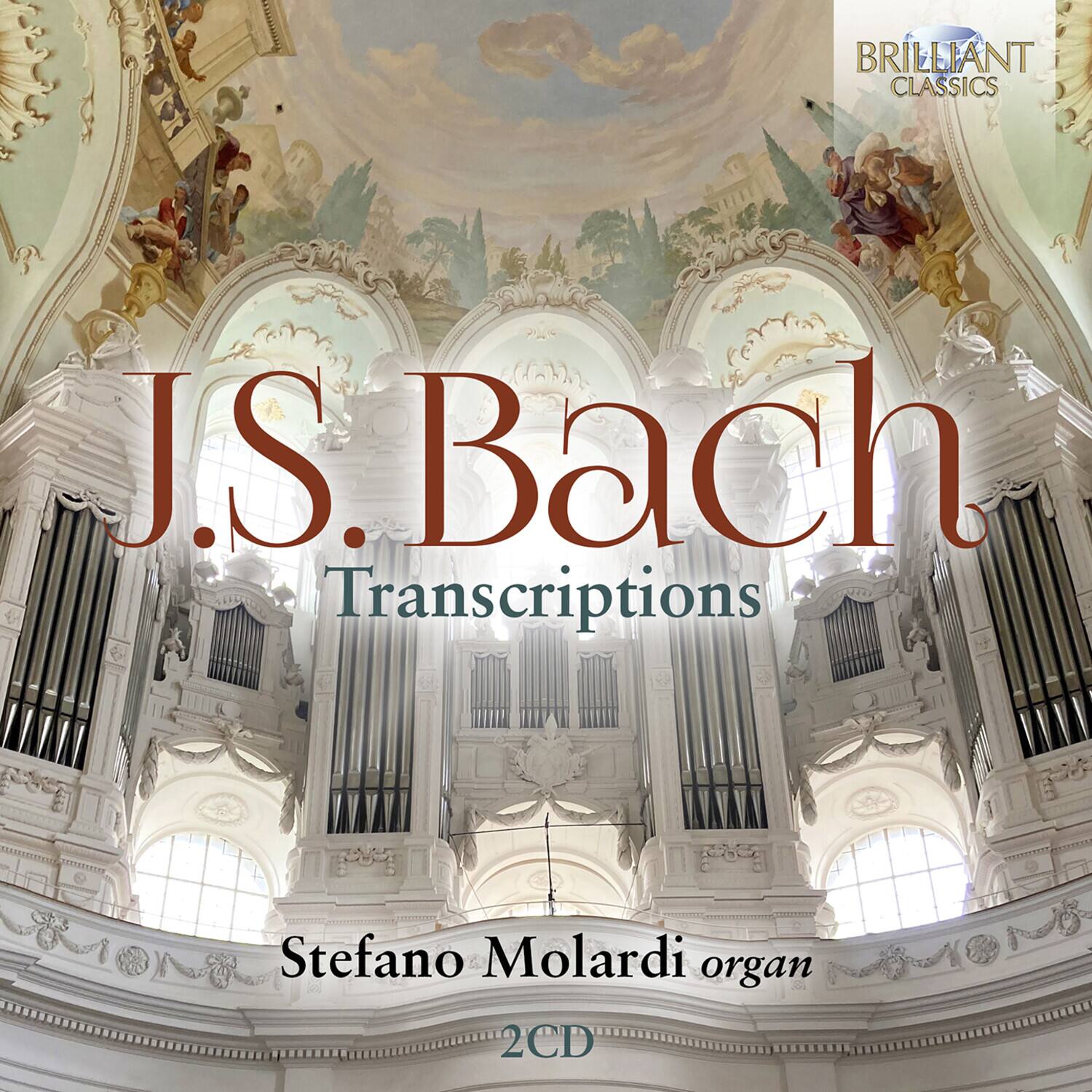 BRILLIANT CLASSICS

J.S. Bach  
Transcriptions

Stefano Molardi organ

2CD
