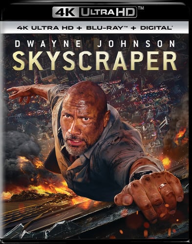Front. Skyscraper   - 4K Blu-Ray.