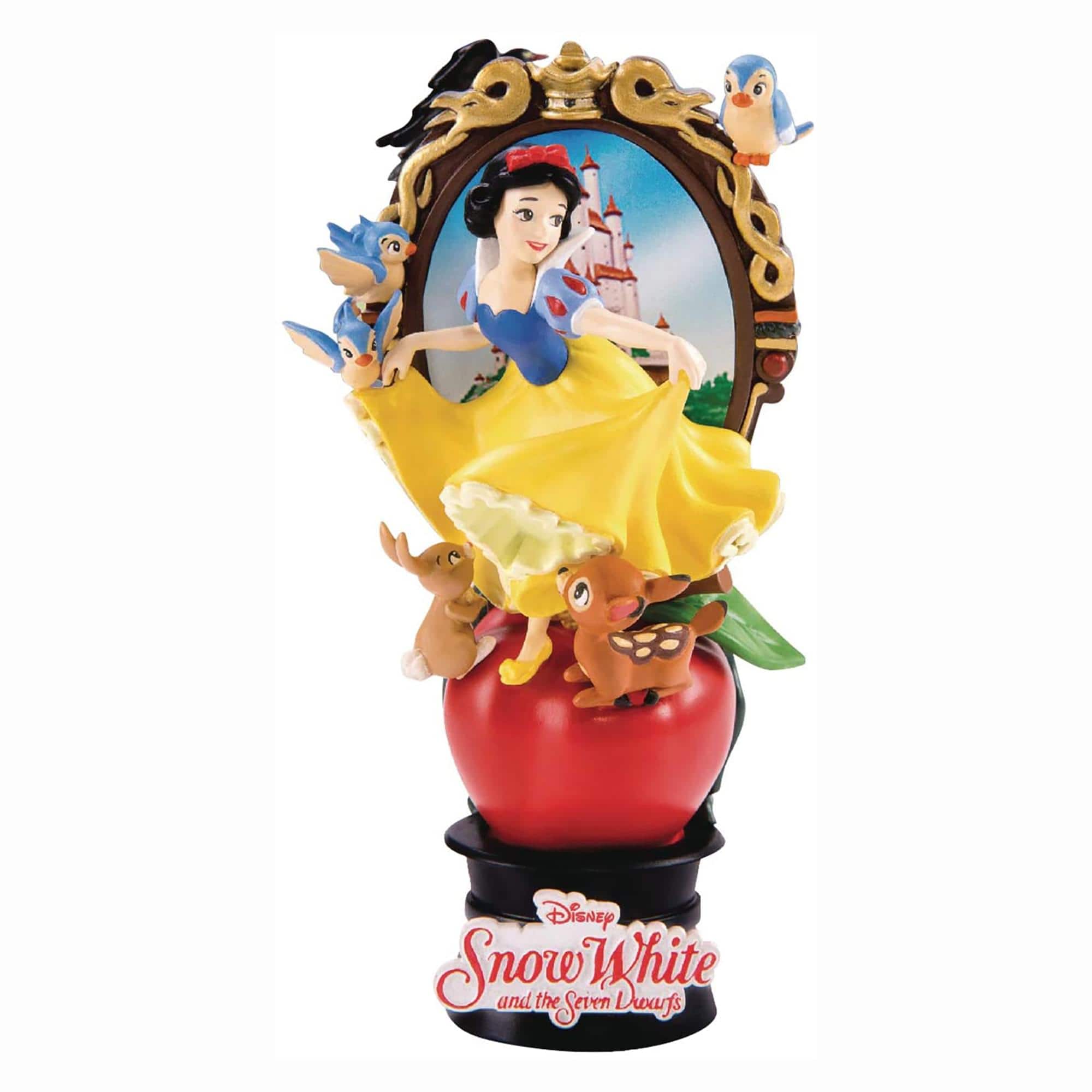 Disney - Snow White 6 Inch Beast Kingdom Diorama Statue - Red
