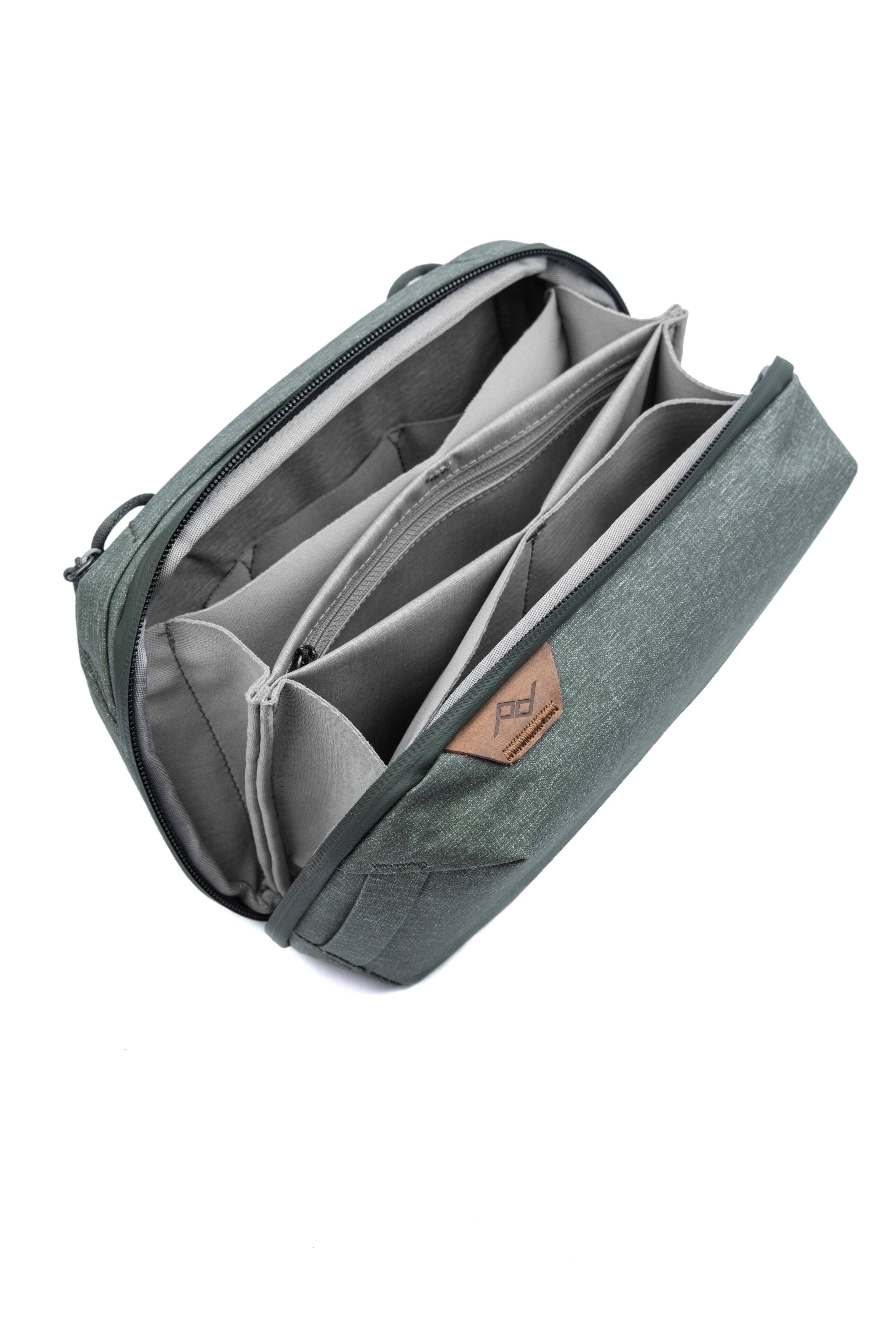 Left. Peak Design - Tech Pouch - Sage.