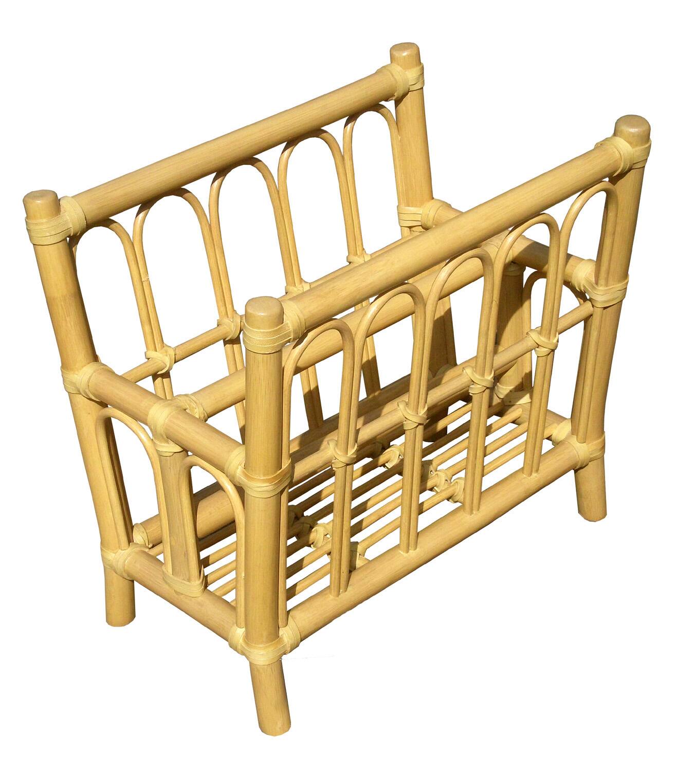 Dart - Rattan Magazine Rack : - Natural