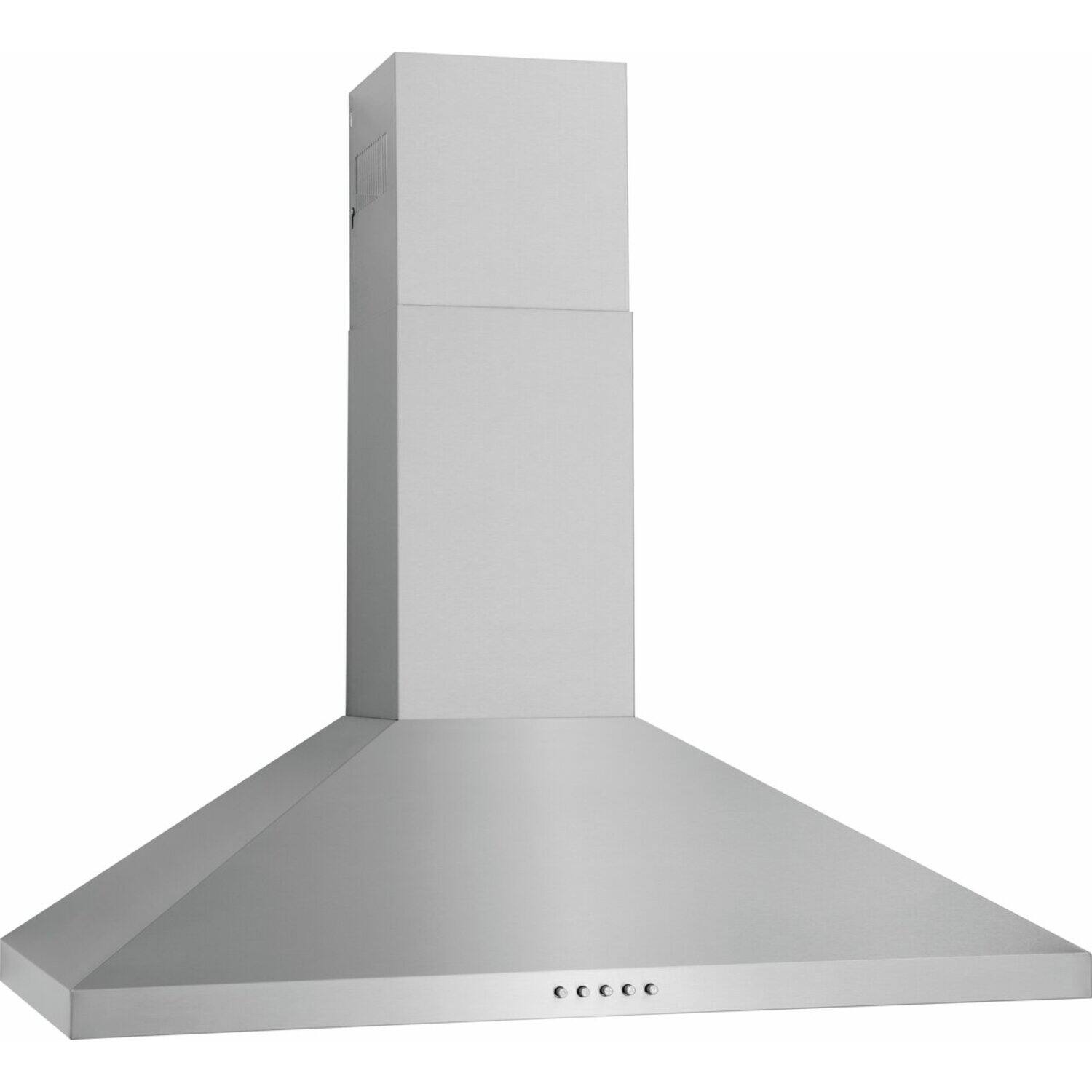 Left. Frigidaire - 36" Stainless Canopy Wall-Mounted Hood - Stainless Steel.