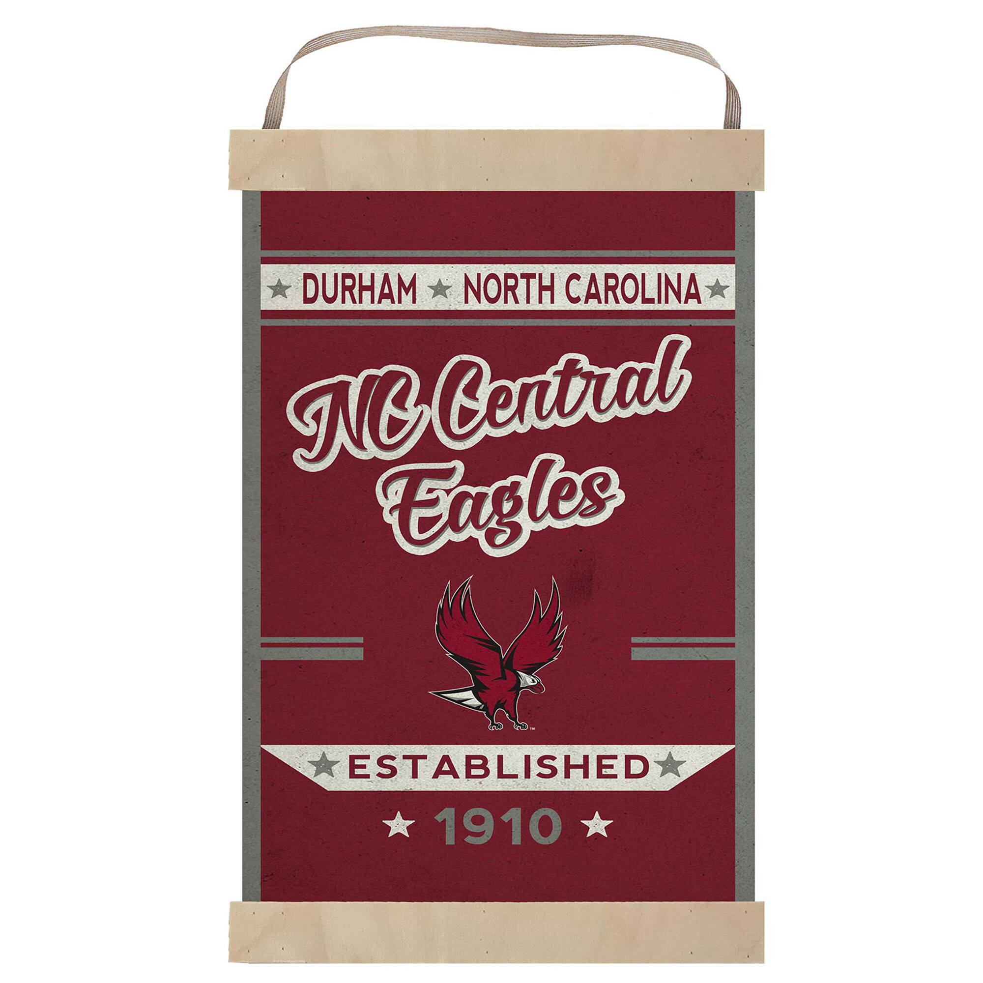 DURHAM NORTH CAROLINA  
NC Central Eagles  
ESTABLISHED 1910