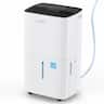 Waykar - 150 Pint Dehumidifier with Bucket & Pump and Auto Defrost 7,000 Sq. Ft. Energy Star for Bedroom and Basement - White
