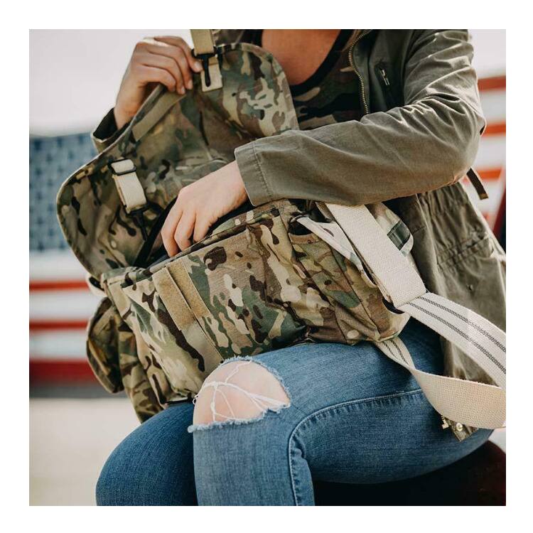 Back. Domke - Domke F-2 Original Shoulder Bag Cordura Camouflage.