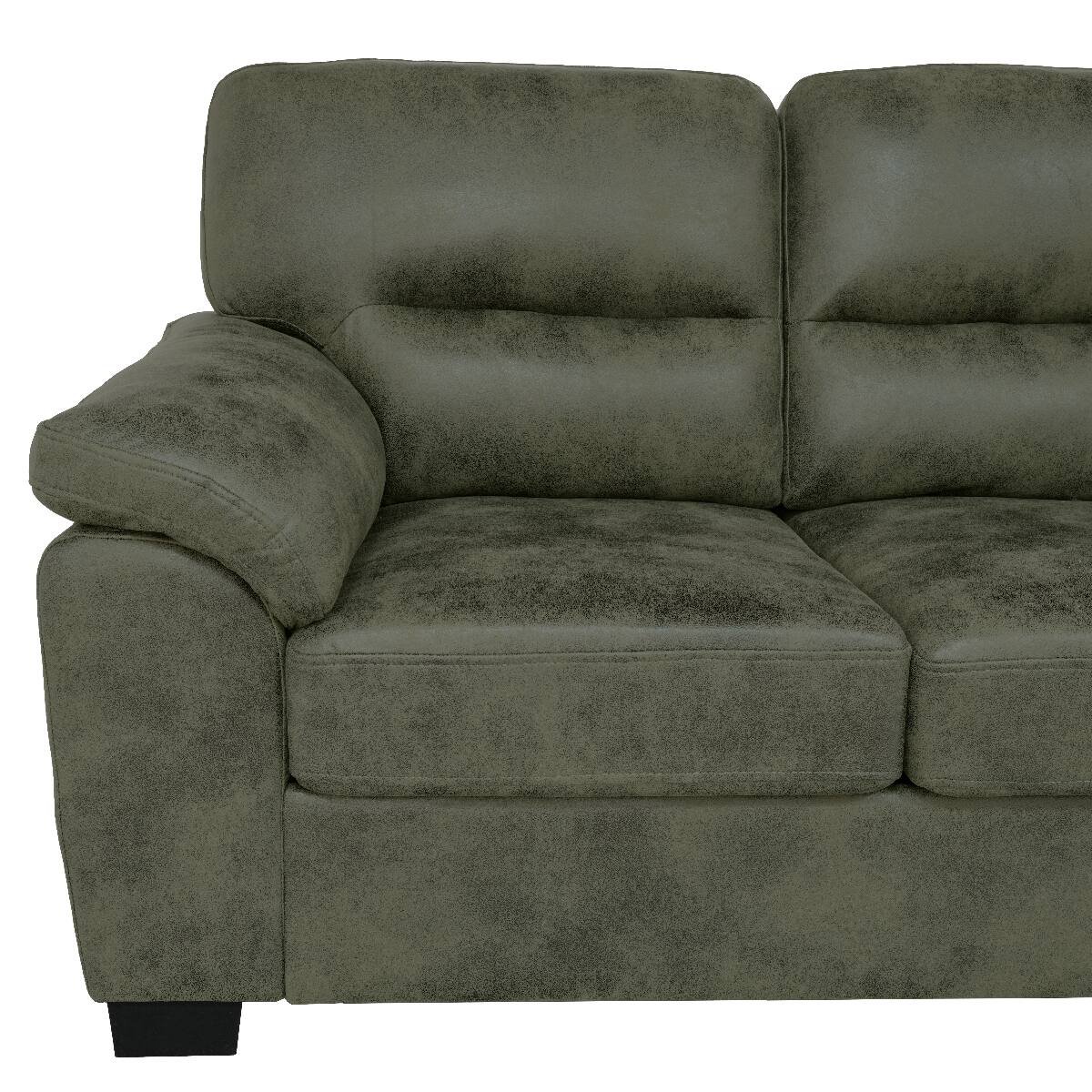 Alt View 8. Ropilly - Ropilly Olive Green Upholstered Sofa, 81 Inch 3 Seater Sofa with Padded Armrests for Living Room - Olive Green.