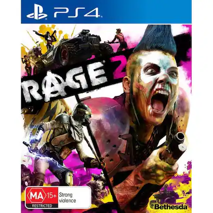 PS4. RAGE 2 MA 15+ Strong violence RESTRICTED Bethesda - M (Mature 17+)