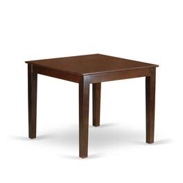FurniFact - Square Dining Table - Mahogany