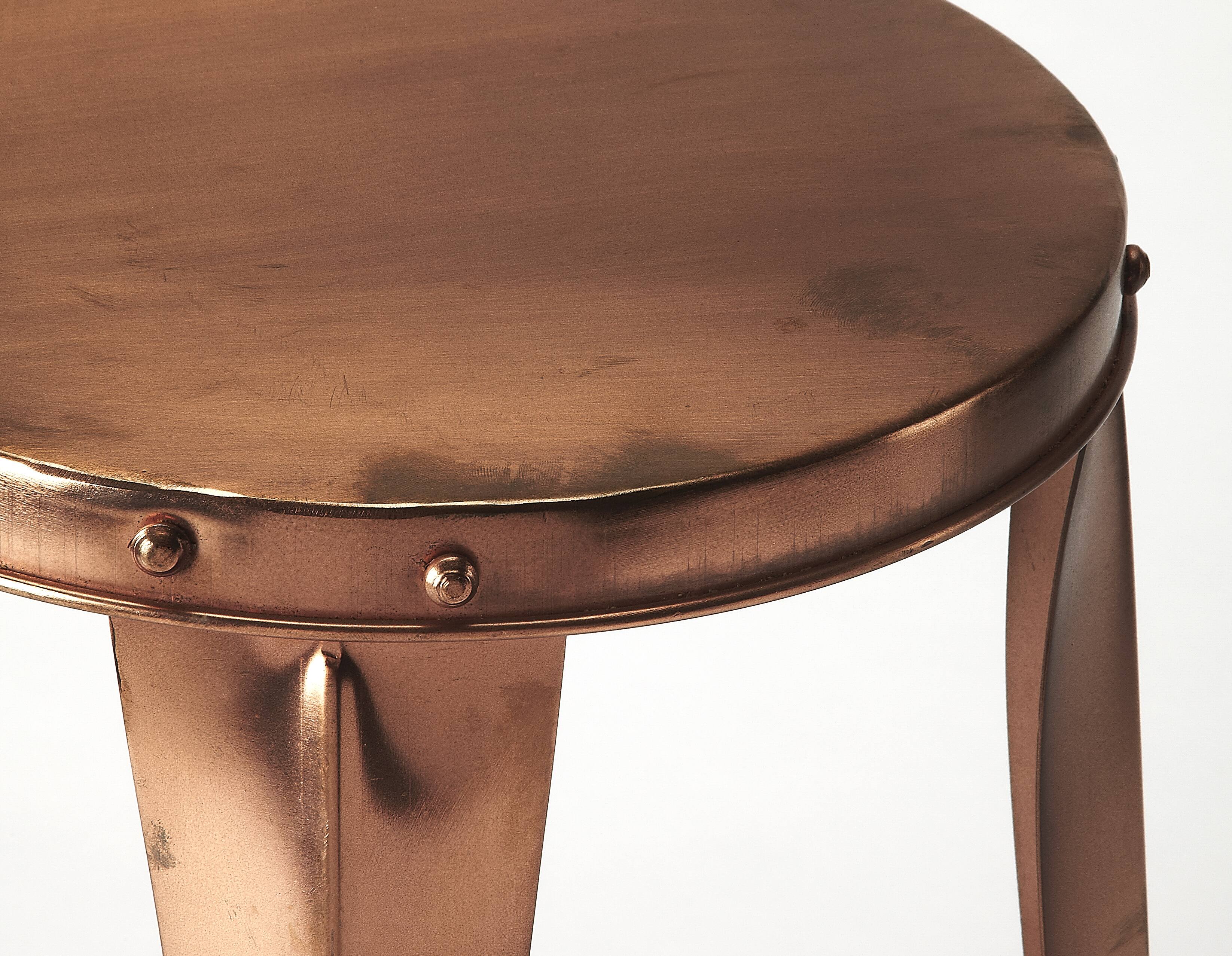 Alt View 1. Butler Specialty - Ulrich Copper Backless 30" Bar Stool - Copper.