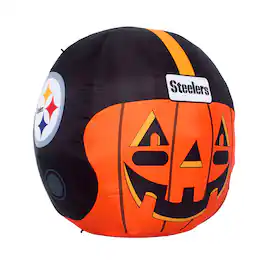 Sporticulture - Pittsburgh Steelers 4' Inflatable Jack-O'-Helmet - Multicolor