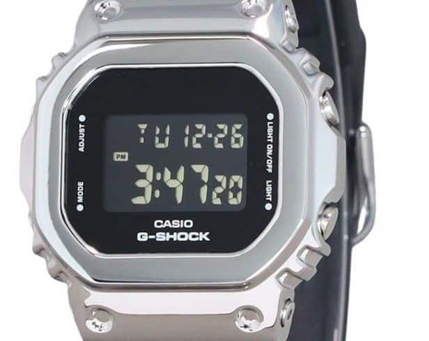 Casio G Shock Digital Metal Bezel Resin Strap Quartz GM 5600U 1