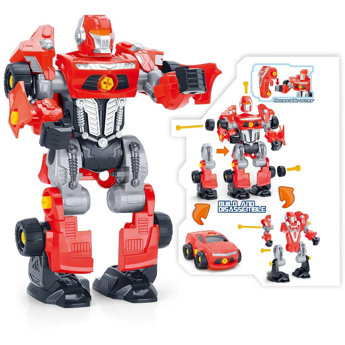 Removable armor

BUILD AND DISASSEMBLE