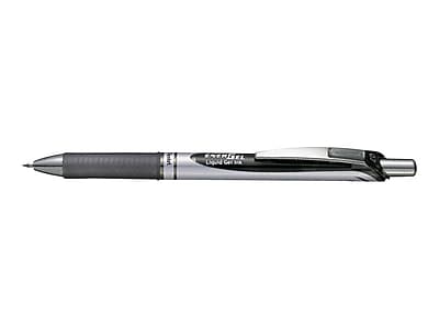 Alt View 2. Pentel -  EnerGel RTX Retractable Gel Pens, Medium Point, 0.7mm, Dozen  - Black Ink.