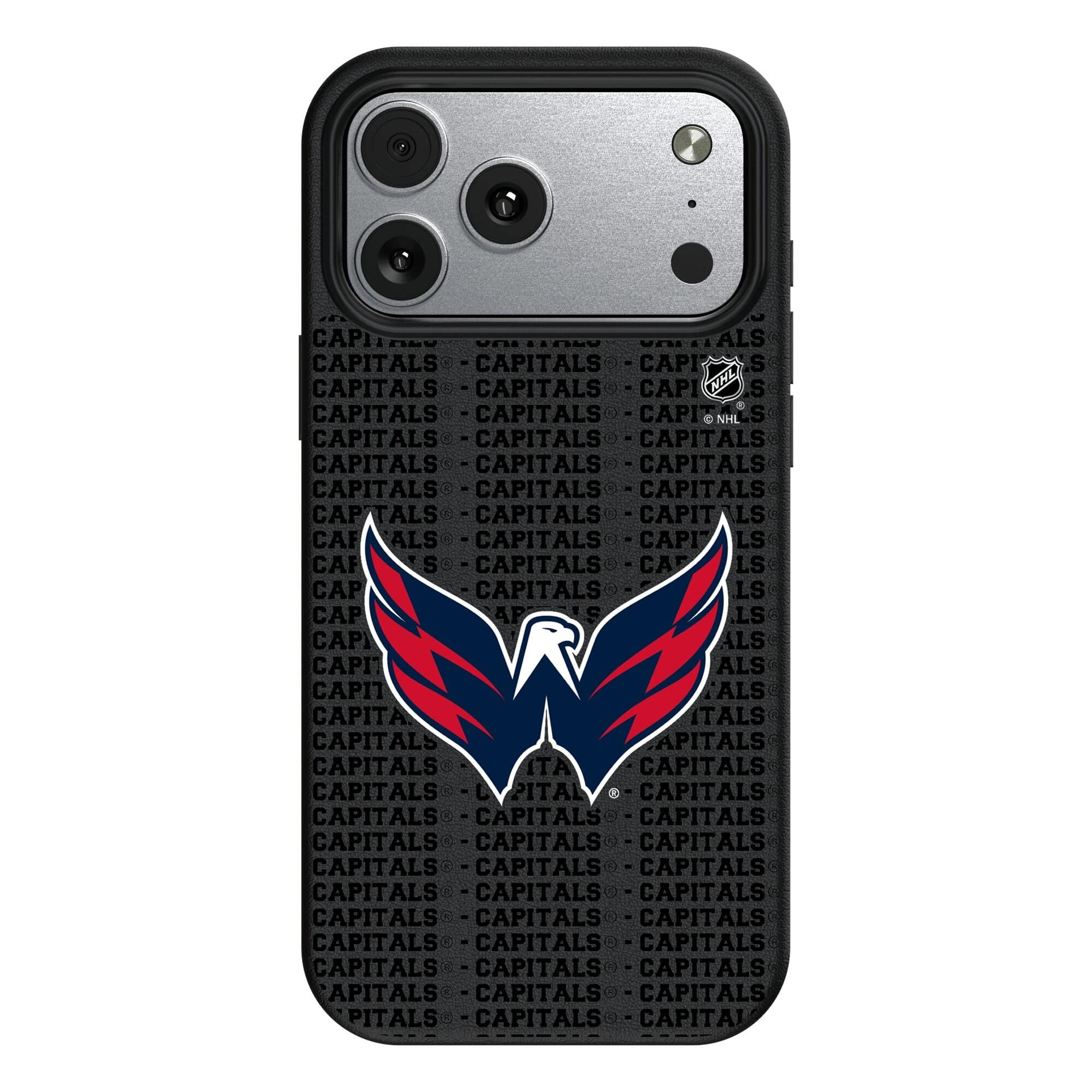 Keyscaper - NHL - Washington Capitals Primary Logo iPhone Magnetic Bump Case - 17 - Black price history on PriceWatchPro