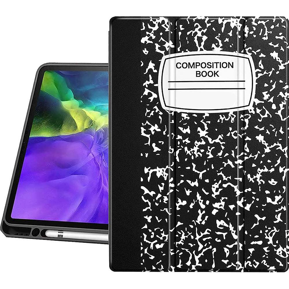 Alt View Zoom 11. SaharaCase - Folio Case for Apple iPad Pro 12.9 (4th, 5th, and 6th Gen 2020-2022) - Black/White.