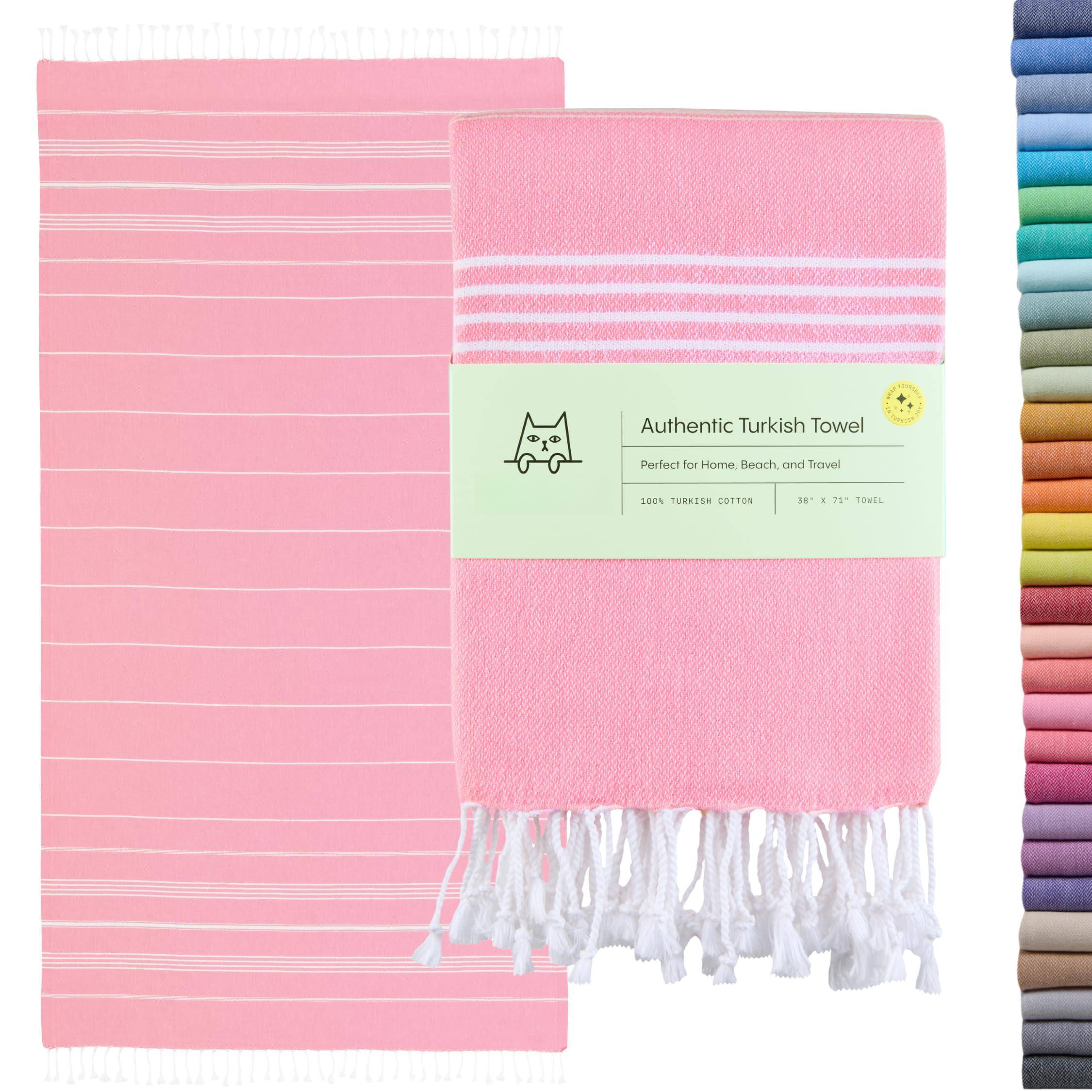 Light Pink Beach Towel (38" x 71")