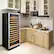 Alt View Zoom 16. Lanbo - Freestanding/Built-In 24 Inch 143 Bottle Wine Cooler with Quiet Operation and Beech Wood Shelves - Black.