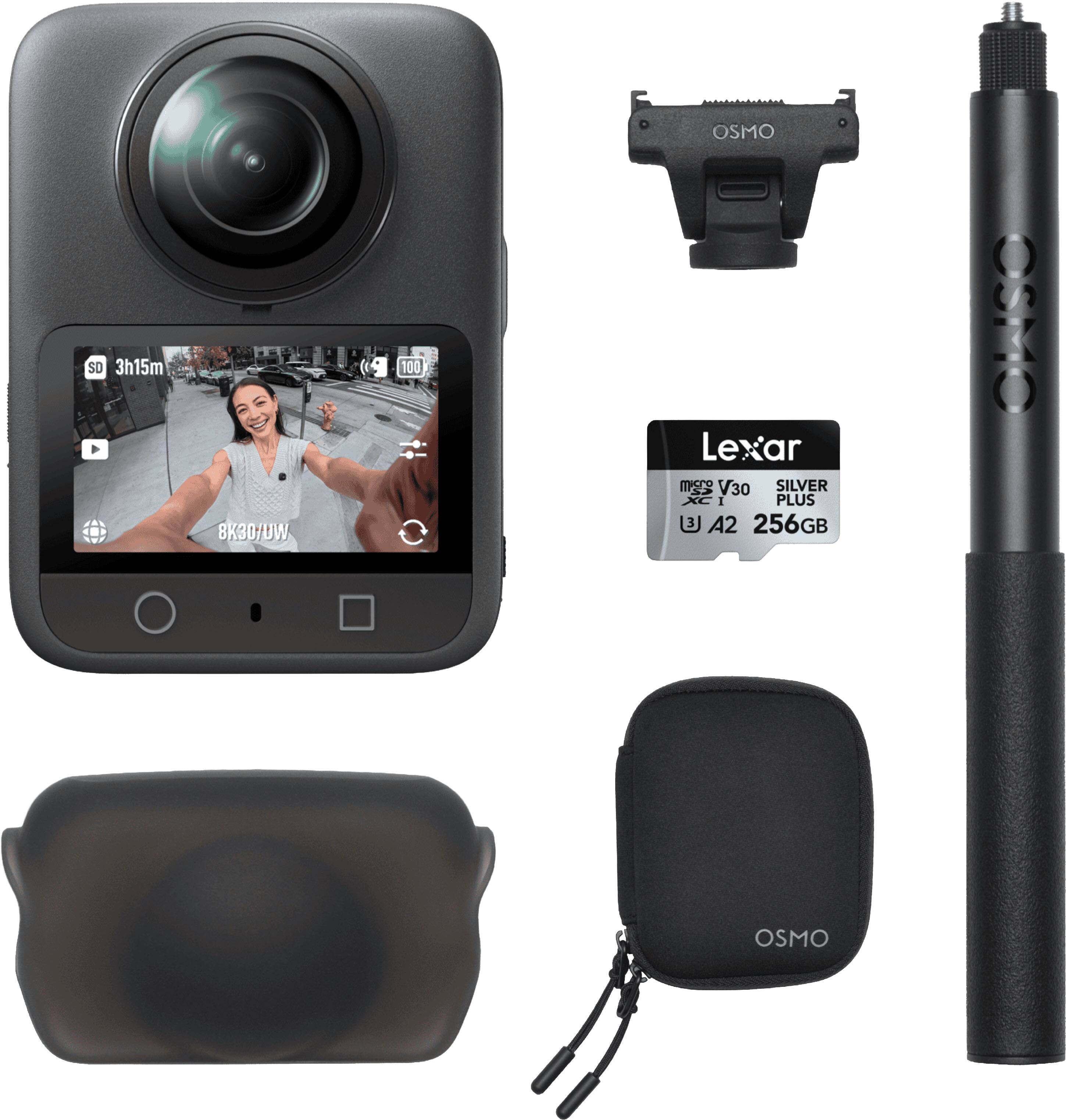 SD 3h15m  
8K30/UW  
100  
OSMO Lexar V30 SILVER XC I PLUS A2 256GB  
OSMO