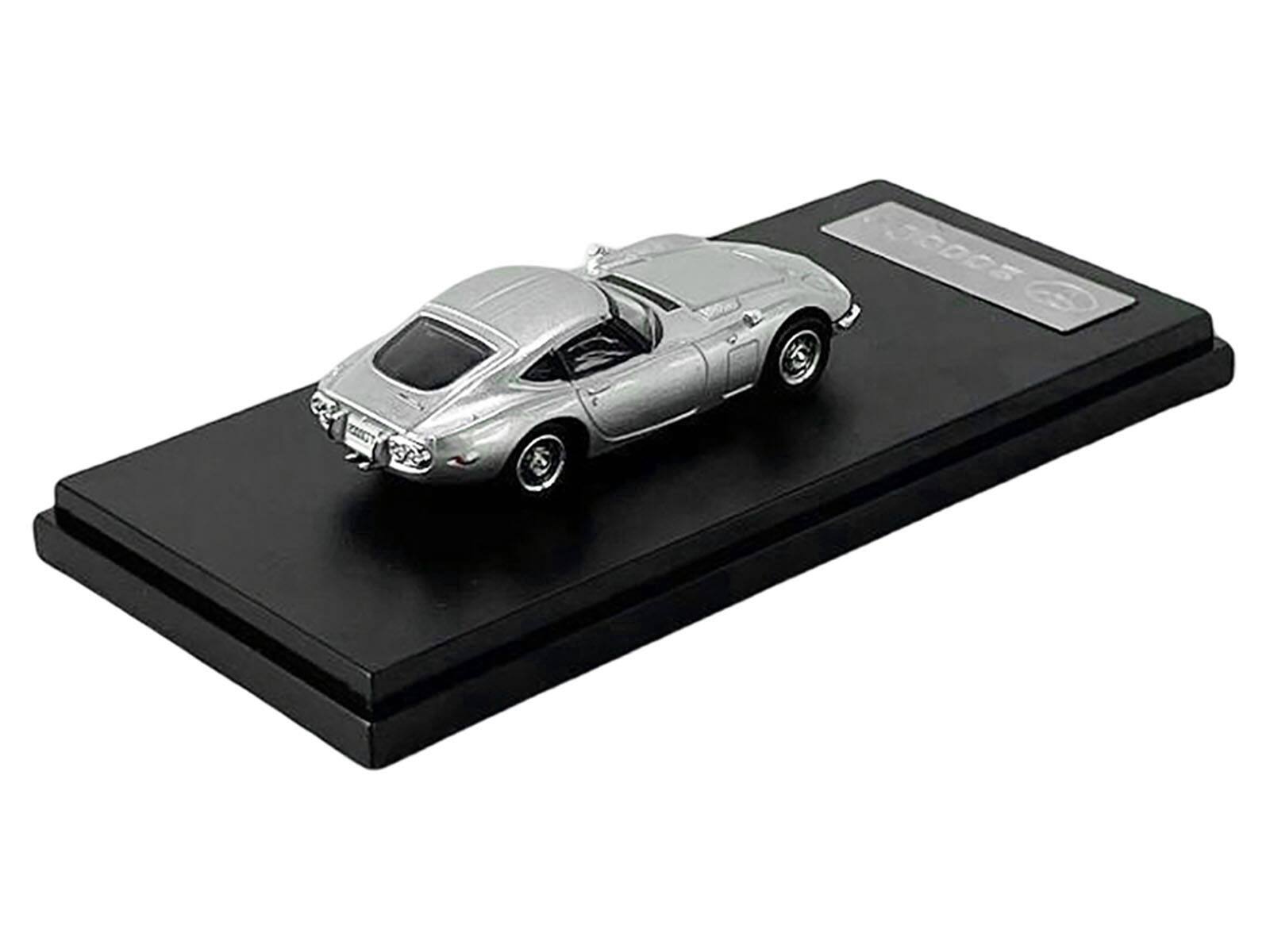 Left. LCD Models - Toyota 2000GT RHD (Right Hand Drive) Silver Metallic 1/64 Diecast Model Car by LCD Models - Silver Metallic.