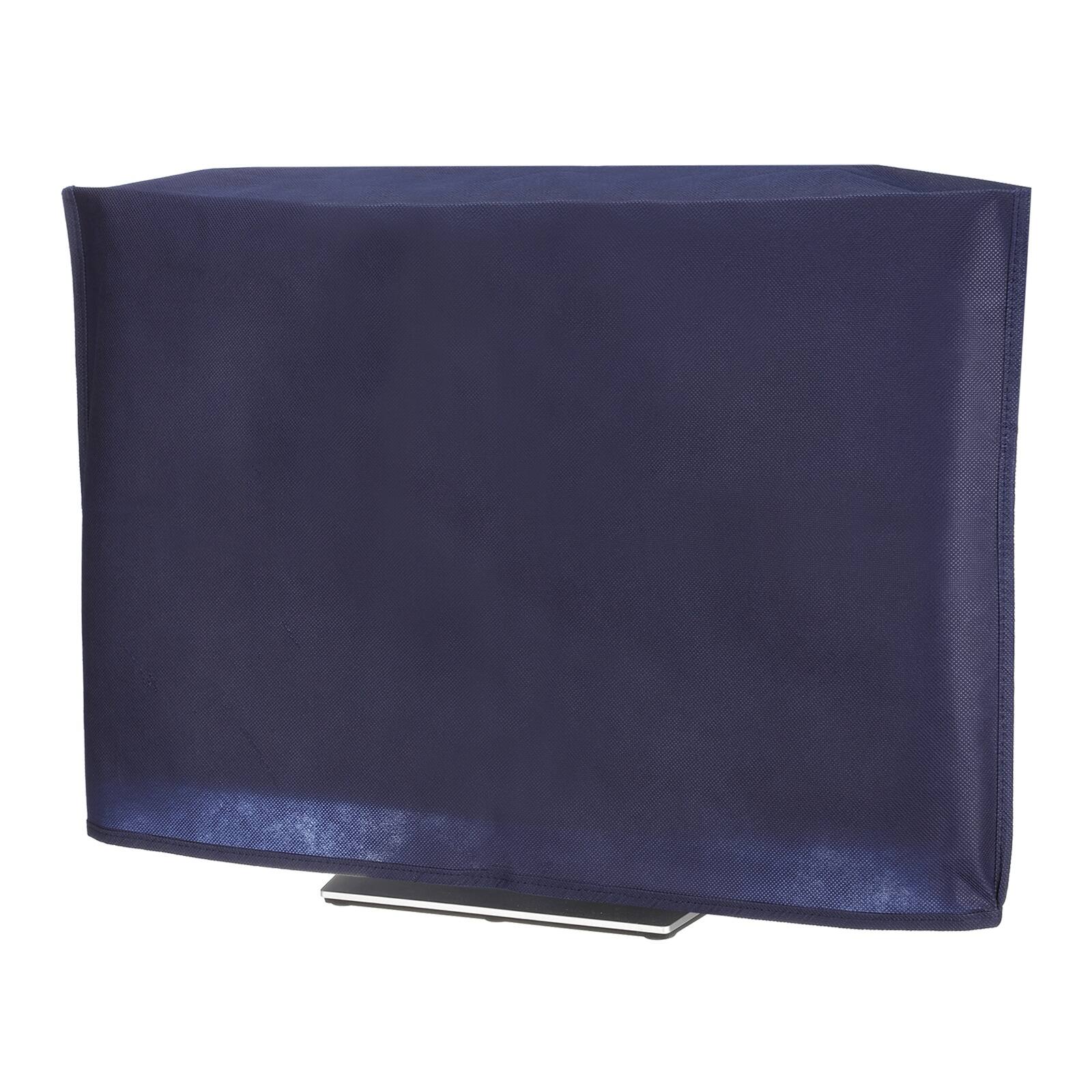 Front. Unique Bargains - 1pc Computer Dust Cover for 17" Monitor, Dust Protection Dustproof Cover Case for Desktop PC CPU Protector - Blue.