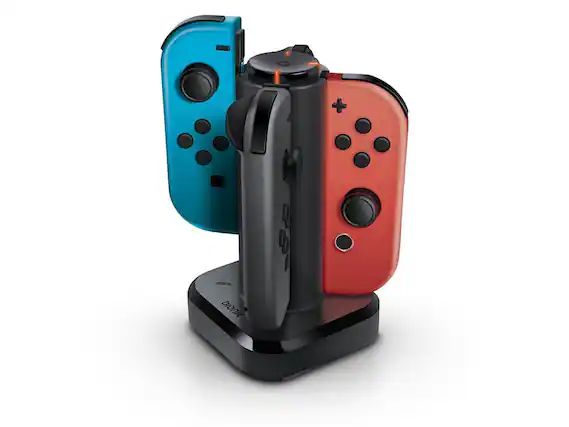 Front. dreamGEAR - Dreamgear BNK-9019 Switch Tetra Quad-Port Dock - Multicolor.