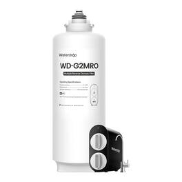Waterdrop - WD-G2MRO Reverse Osmosis Filter, Replacement for WD-G2-B, WD-G2-W, WD-G2MNR-W - White