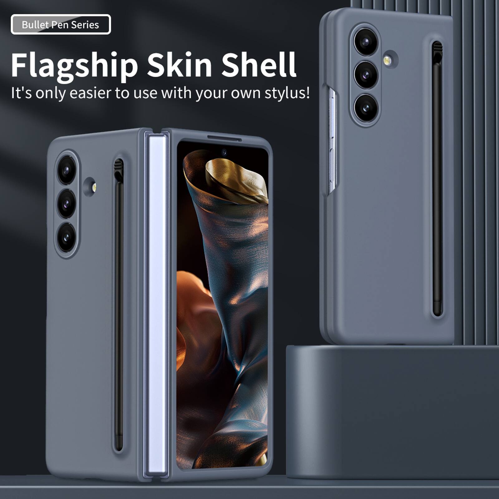 Bullet Pen Series  
Flagship Skin Shell  
It's only easier to use with your own stylus!