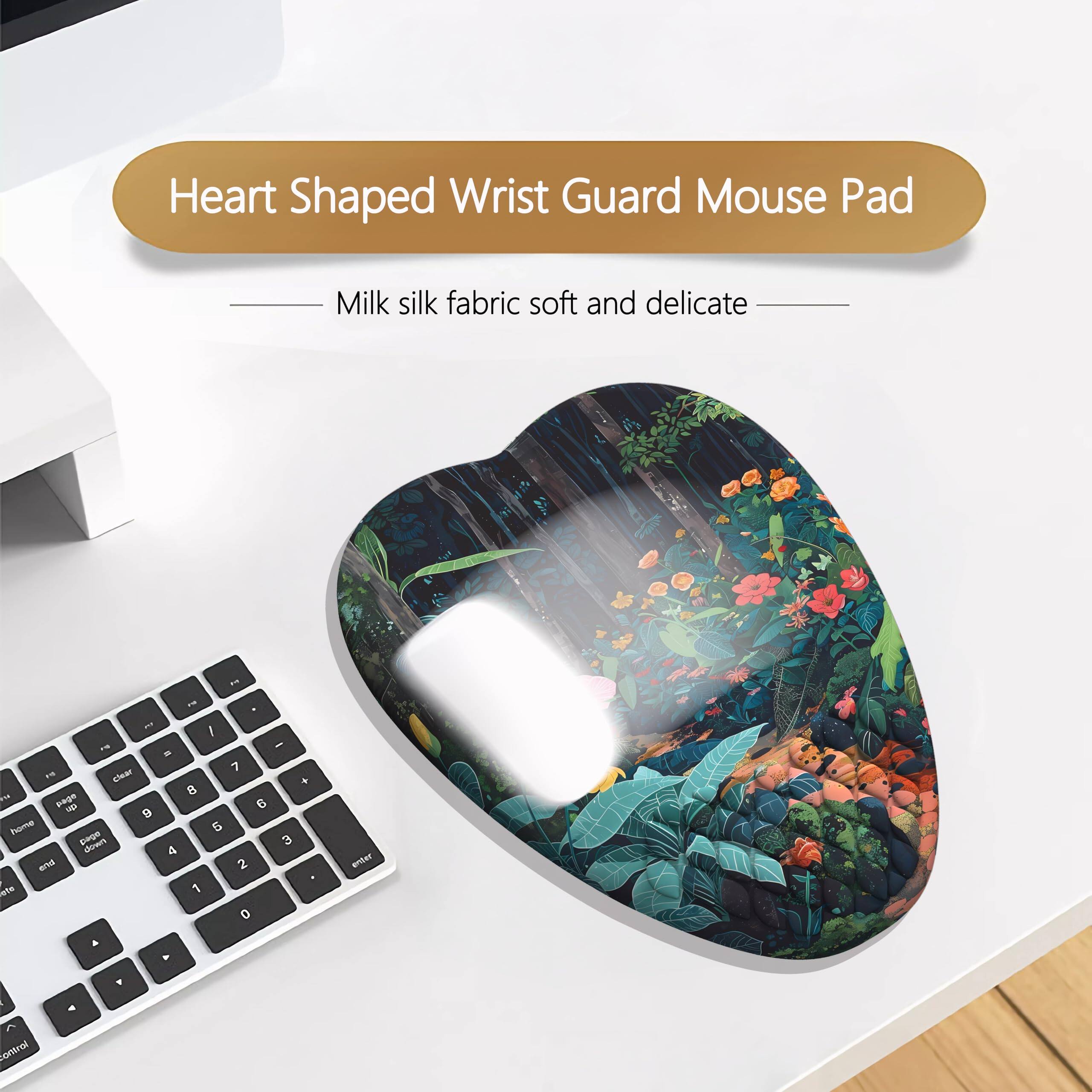 Heart Shaped Wrist Guard Mouse Pad

Milk silk fabric soft and delicate