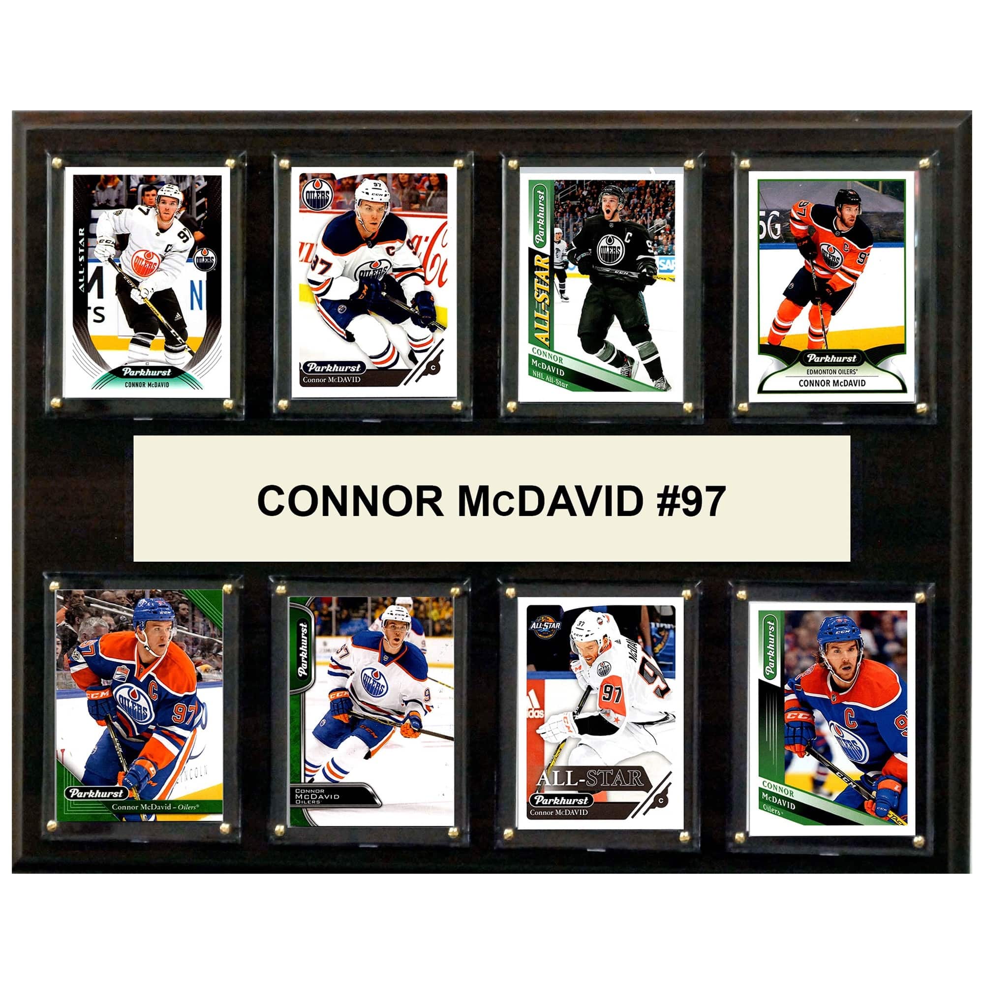 "C&I Collectibles - Connor McDavid Edmonton Oilers 12"" x 15"" Trading Card Plaque - Multicolor" price history on PriceWatchPro