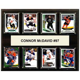C&I Collectibles - Connor McDavid Edmonton Oilers 12" x 15" Trading Card Plaque - Multicolor