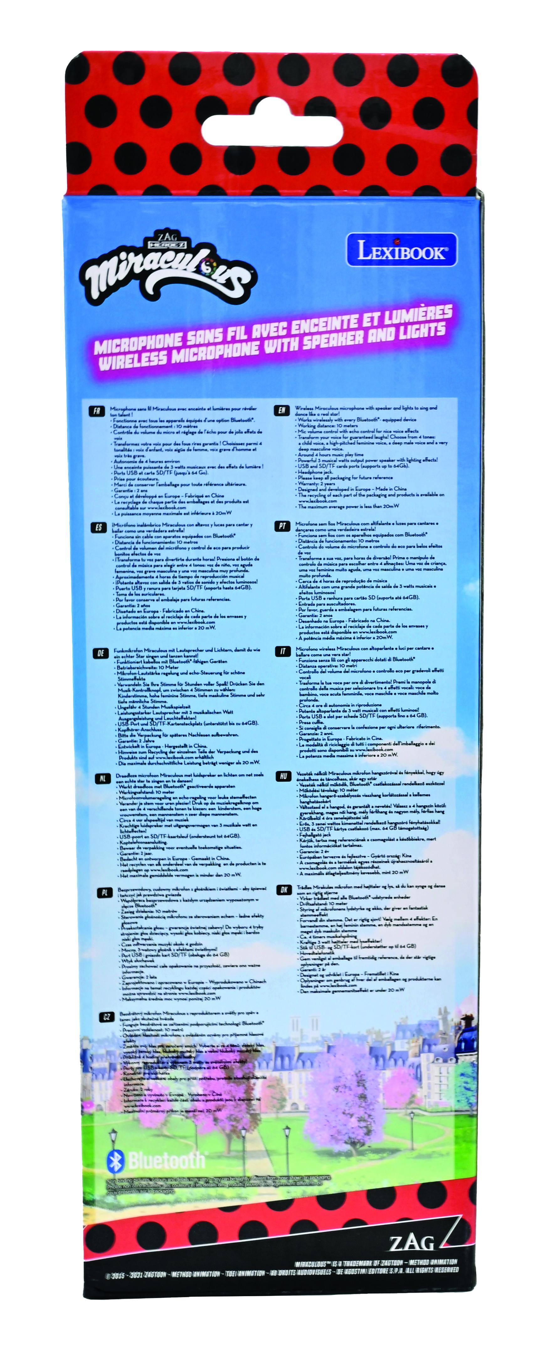 ZAG LEXIBOOK Miraculous ENCEINTE ET LUMIÈRES SANS FIL AVEC MICROPHONE WITH SPEAKER WIRELESS MICROPHONE 1 E - - - - - - - - - - - - - - - - - - - - - - - - - - - - - - - - - - - - - - - - - - - - - - - - - - - - - - - - - - - - - - - - - - - - - - - - - - - - - - - - - - - - - - - - - - - - - - - - - - - - - - - - - - - - - - - - - - - - - - - - - - - - - - - - - - - - - - - - - - - - - - - - - - - - - - - - - - - - - - - - - - - - - - - - - - - - - - - - - - - - - - - - - - - - - - - - - - - - - - - - - - - - - - - - - - - - - - - - - - -