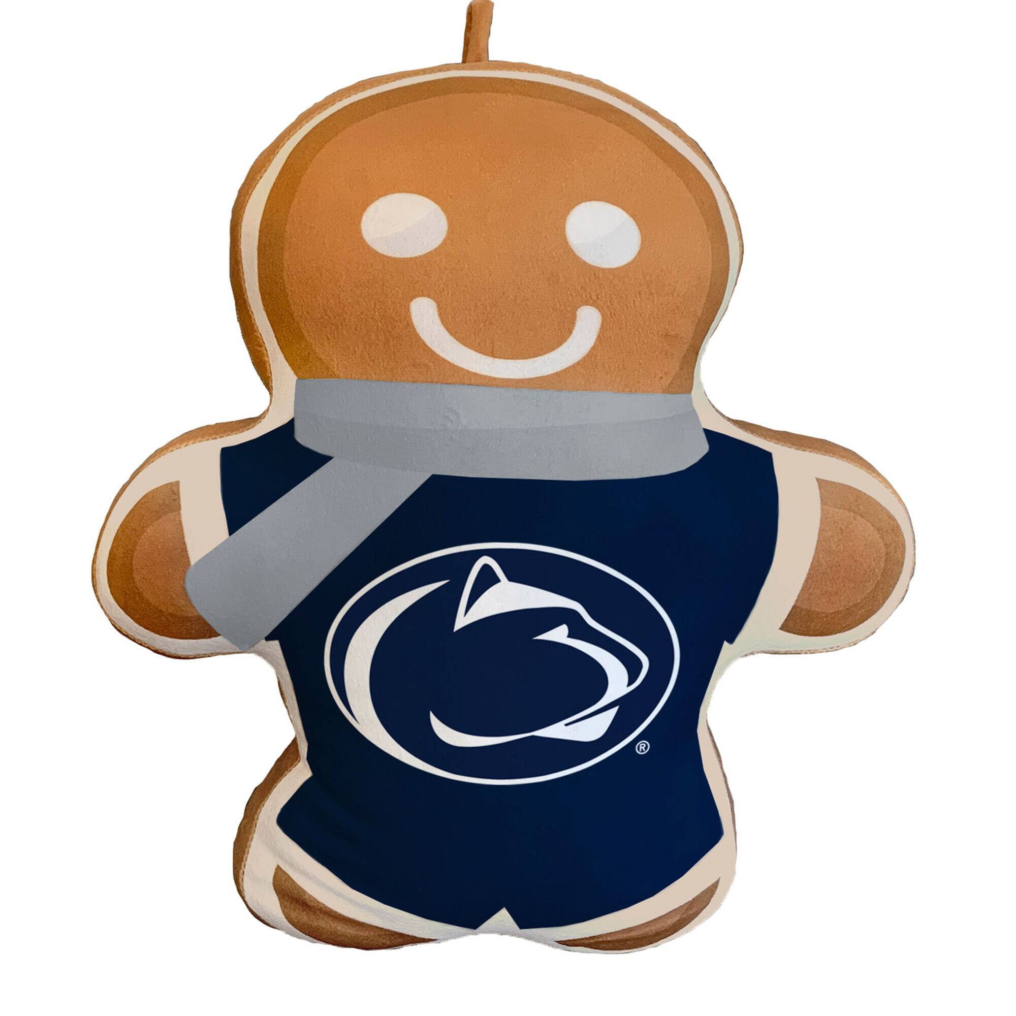 Front. Pegasus - Penn State Nittany Lions Gingerbread Holiday Plushlete - Multicolor.