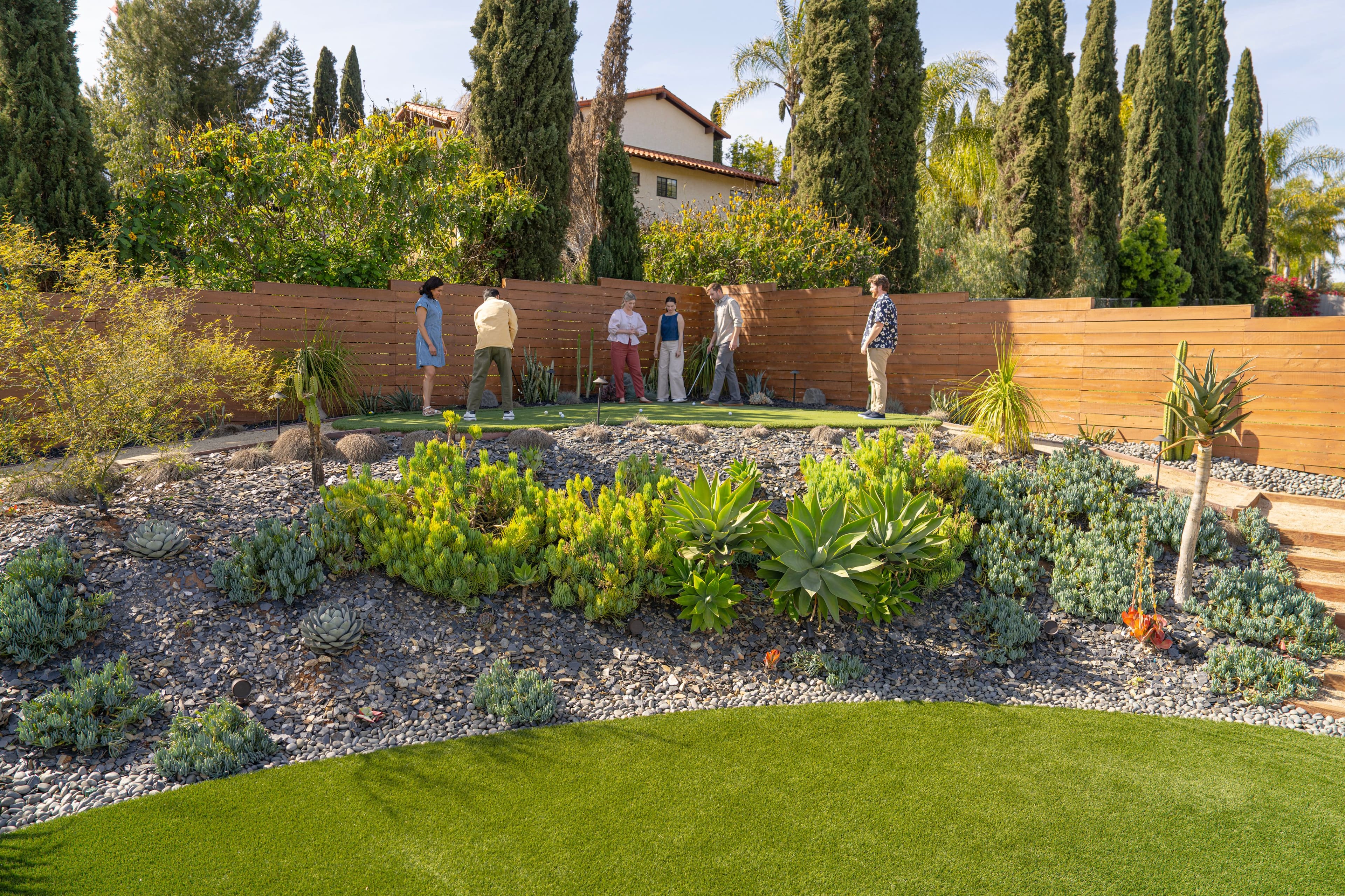 Alt View 14. Sonance - RK83 - Rocks 8" 2-Way Outdoor Speakers (Pair) - Granite.