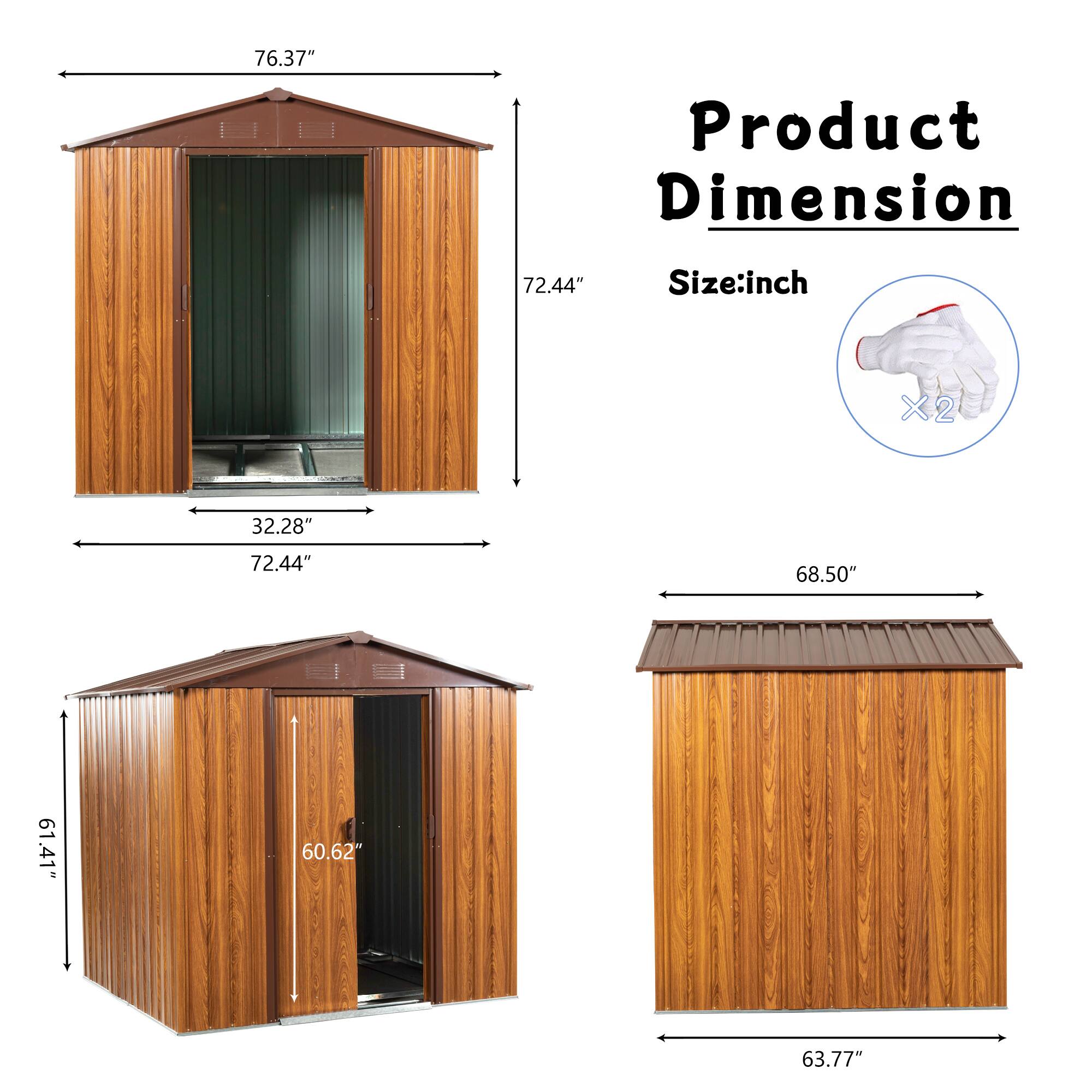 76.37"  
Product Dimension  
Size: inch  
X2  

72.44"  
32.28"  
72.44"  
68.50"  
61.41"  
60.62"  
63.77"