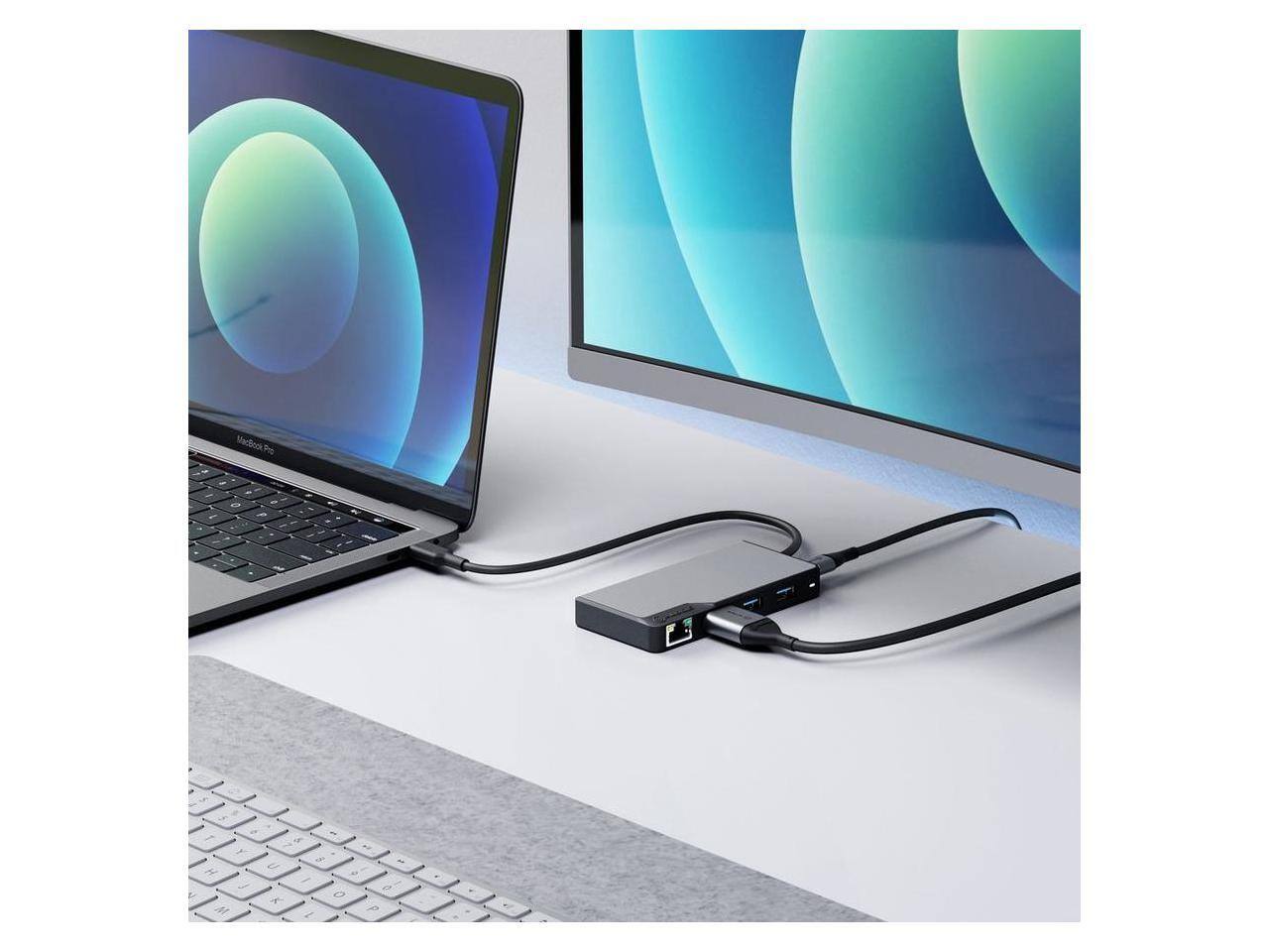 Alt View 10. Alogic - Alogic USB-C Fusion ALPHA 5-in-1 Hub V2 Compact Dock - Advanced USB-C hubs with multiple ports, including HDMI.