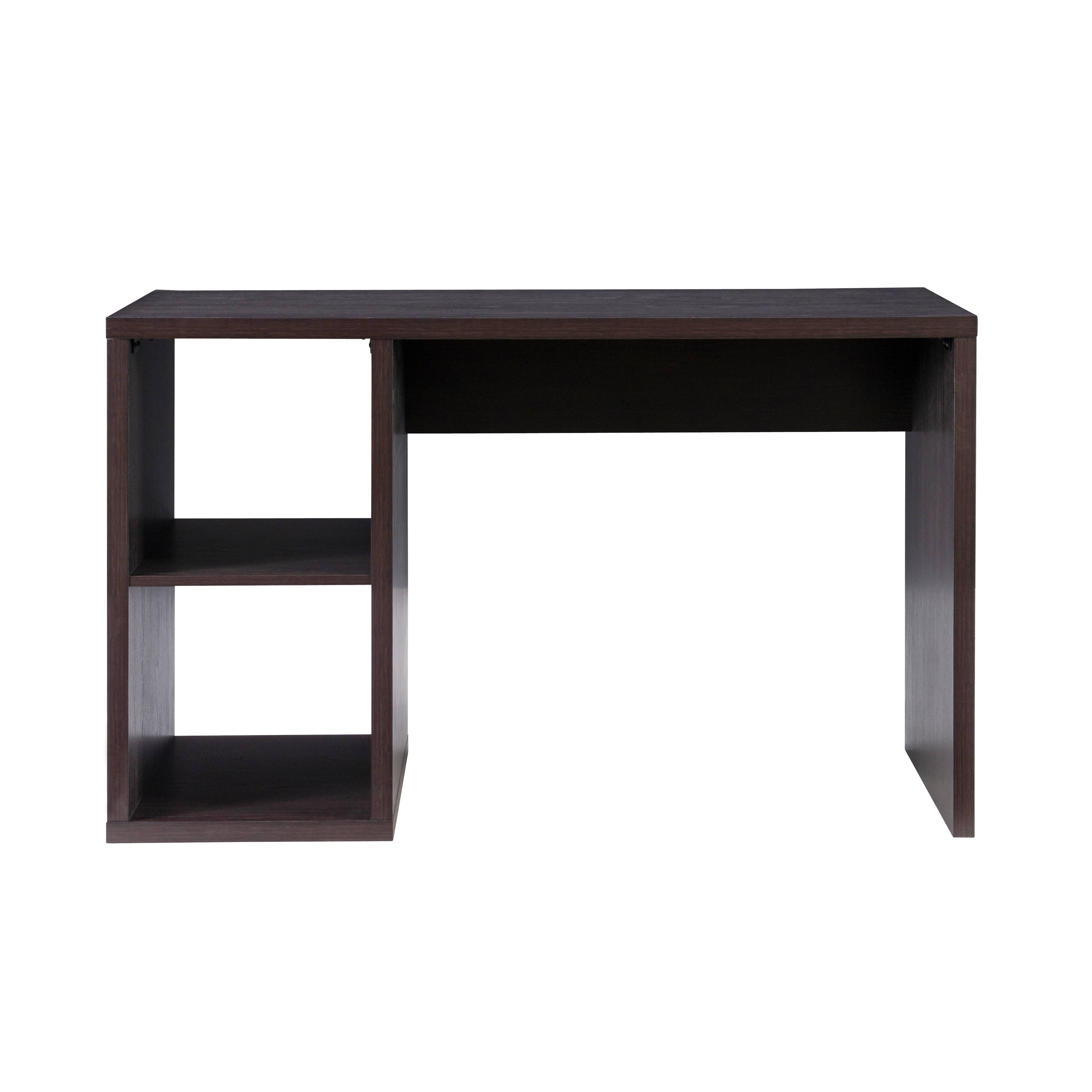 Angle. Linon Home Décor - Culver Two-Cube Desk - Espresso.