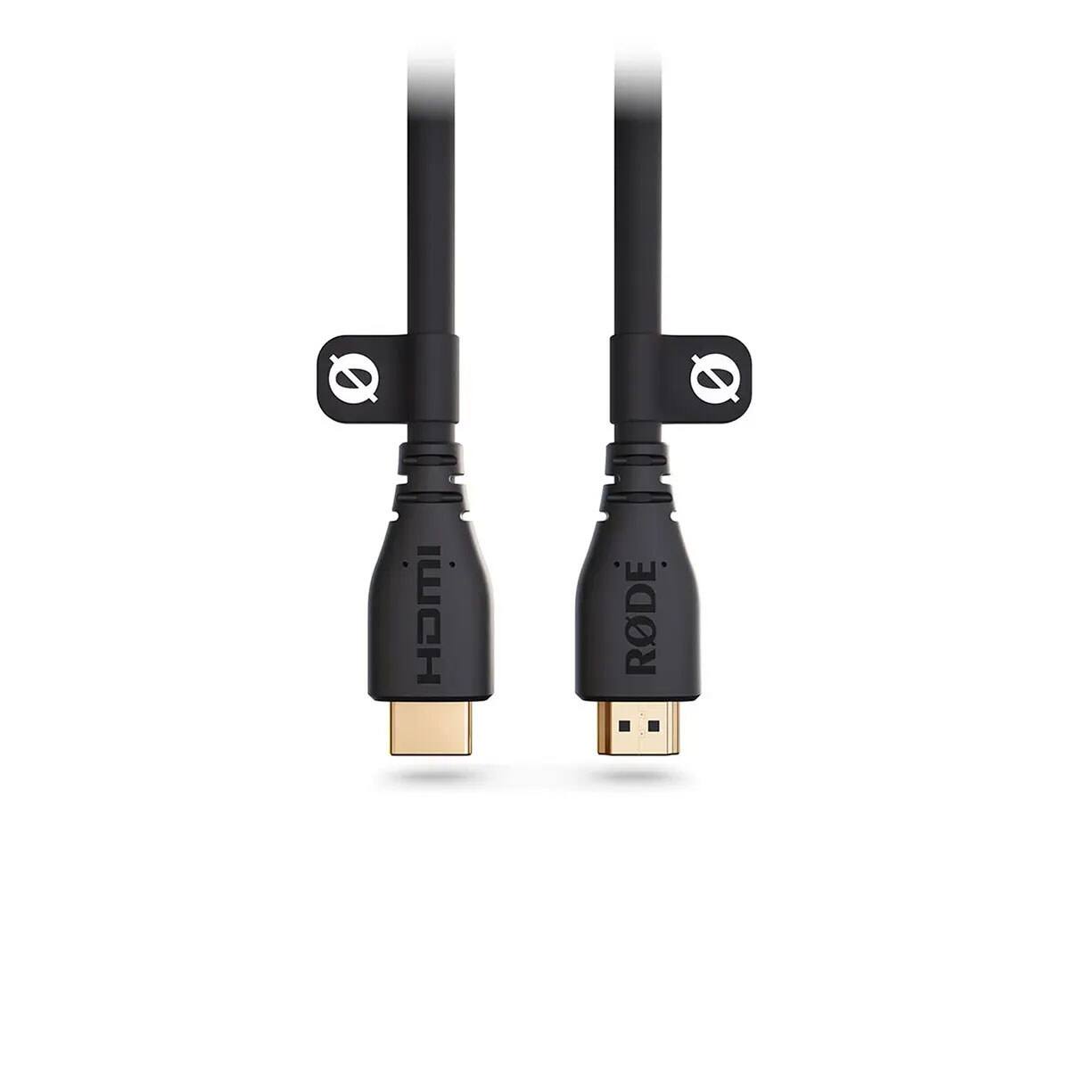 Alt View 1. RODE - Rode Premium High Speed HDMI Cable with Ethernet - Black, 5'.