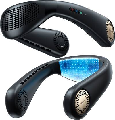 Portable Neck Fan Blaux Wearable Ac Neck Air Cooler Jisulife Fan