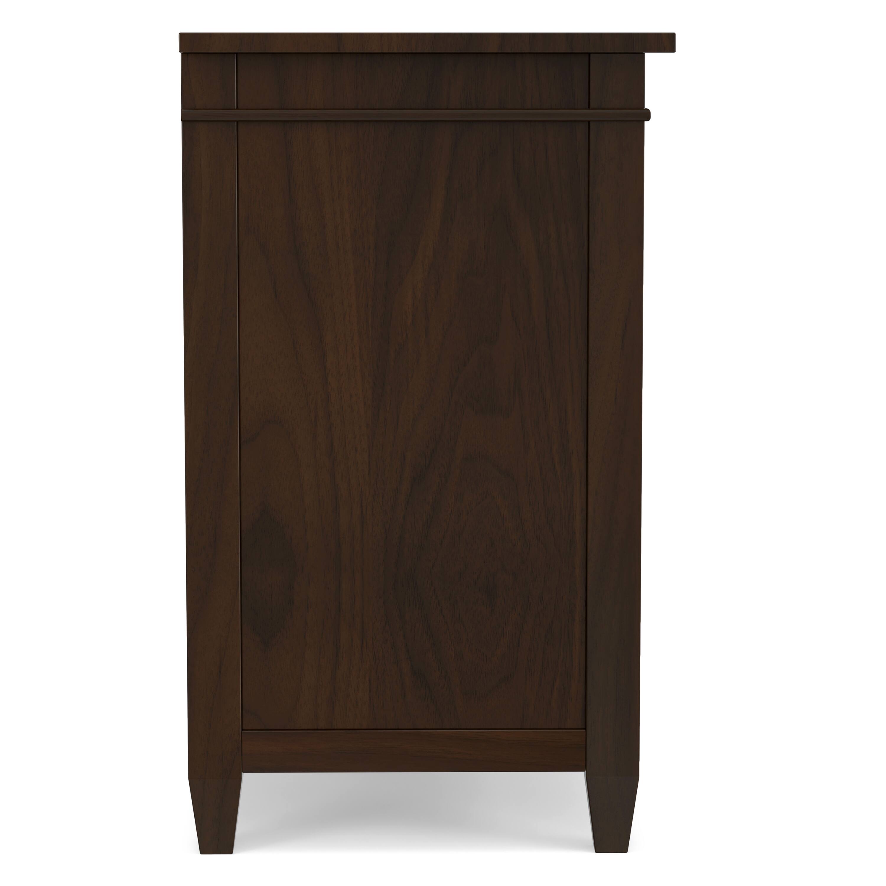 Alt View 1. Simpli Home - Simpli Home Carlton TV Media Stand - Dark Tobacco Brown.