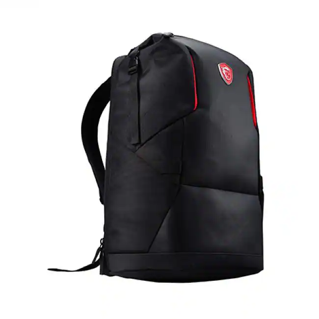 Alt View 2. MSI - MSI Urban Raider Gaming Backpack Black - Rated IPX2 for water resistance - Fits up to 17" Laptops - Lightweight polyeste - Unknown.