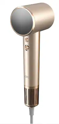 Front. Teendow - Teendow 1400W High-Speed Hair Dryer with 150,000 RPM Brushless Motor, 500M Negative Ions, Blow Dryer with Diffuser - Rose Gold.