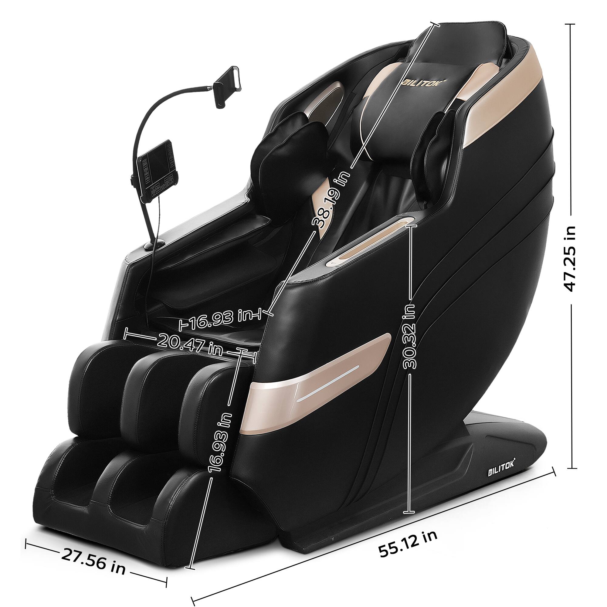 DILITON I-16.93 in  
Height: 20.47 in  
Width: 38.19 in  
Depth: 30.32 in  
Height: 47.25 in  
Width: 55.12 in