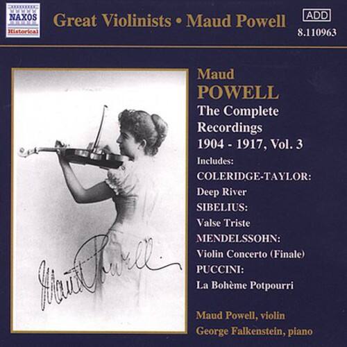 Maud Powell - Complete Recordings-Vol. 3   - COMPACT DISCS [CD]