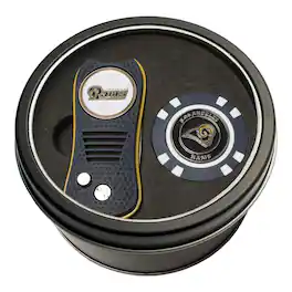 Team Golf - Los Angeles Rams Switch Chip Golf Tin Set - Multicolor