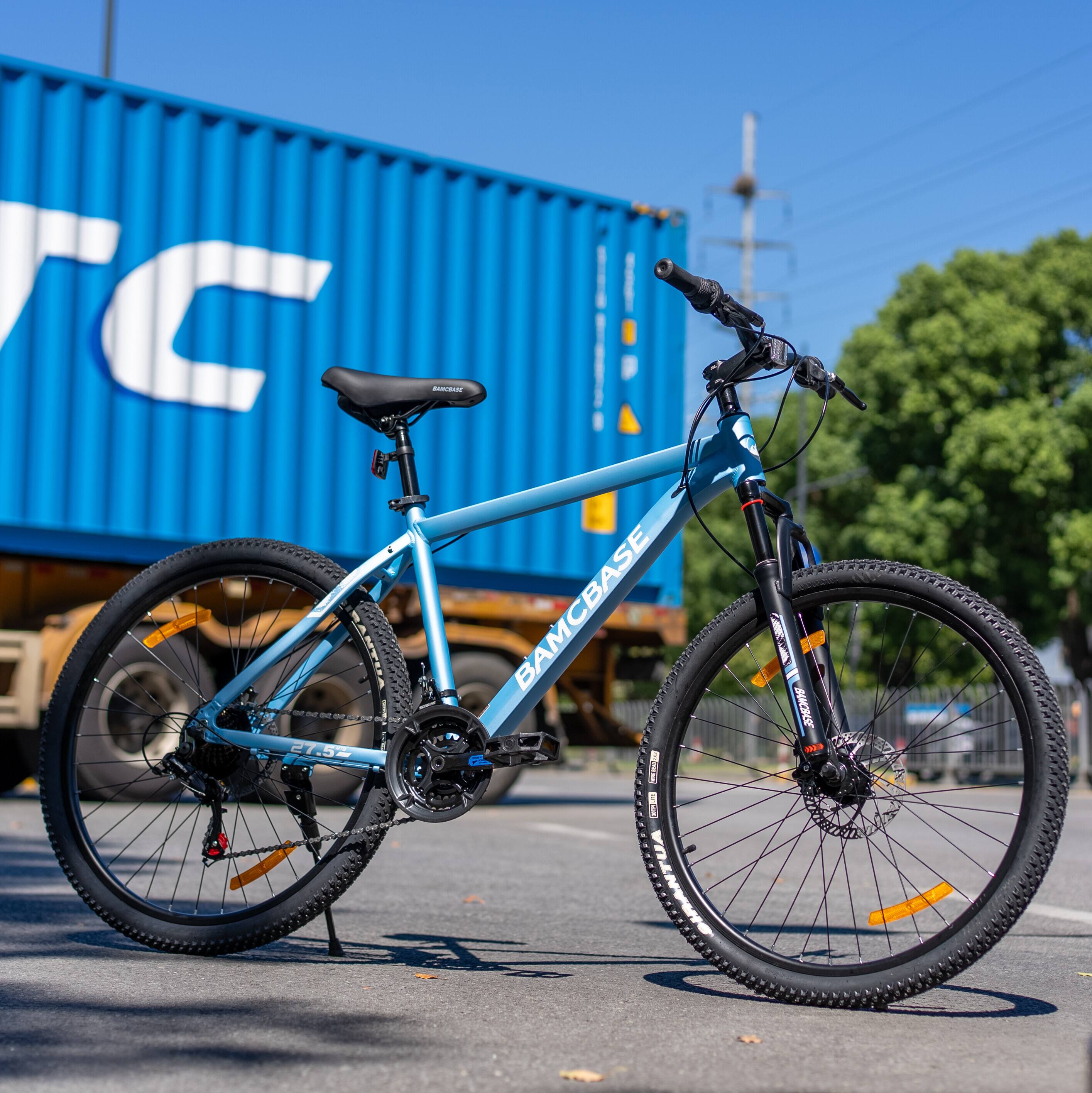 HILAND BAMCBASE Mountain Bike 27.5 inch, 21 Speed Aluminum Alloy