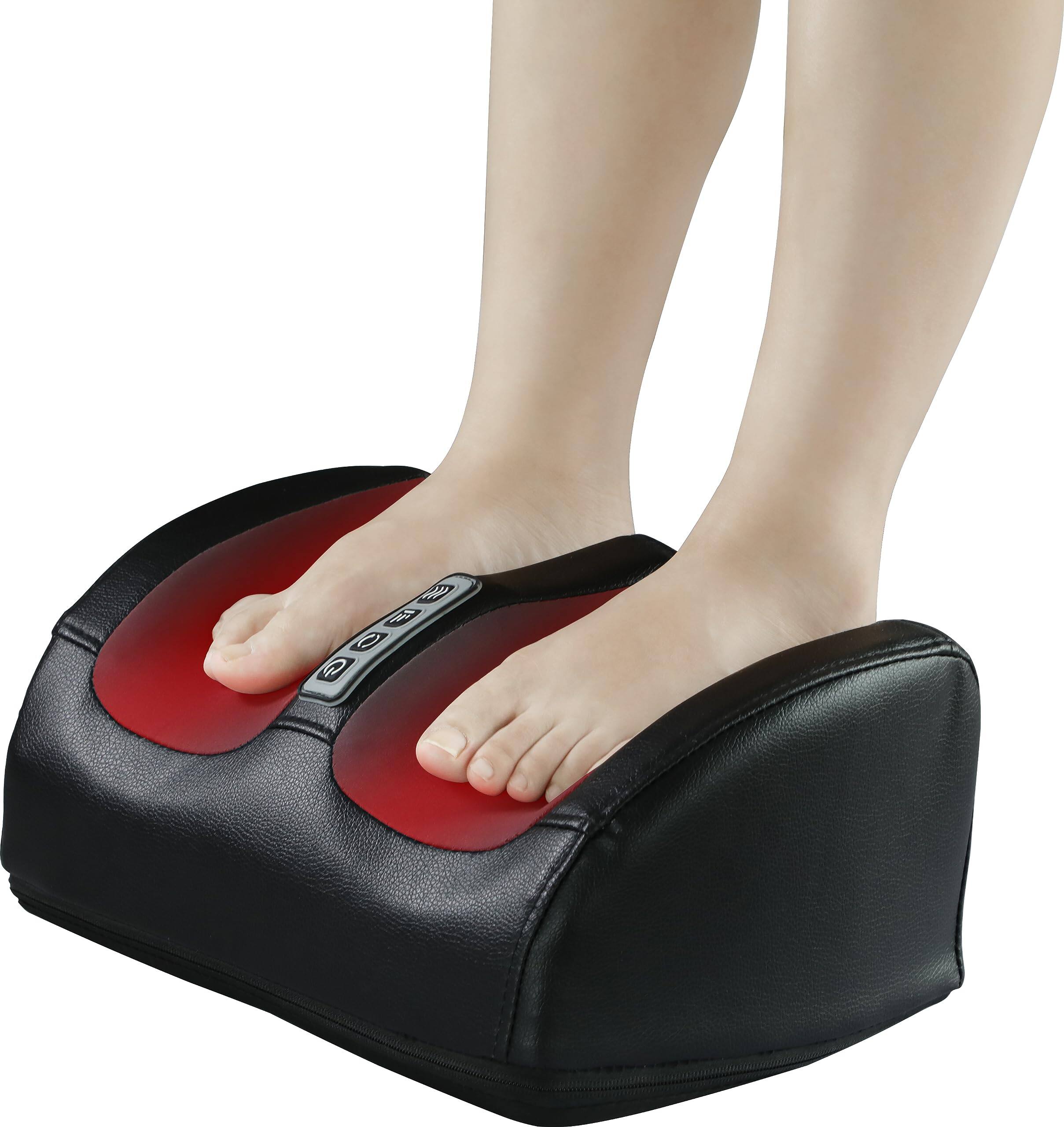 Alt View 5. Live At Space - Shiatsu Foot Massager with Heat & Roller Deep Tissue Relief for Plantar Fasciitis Gifts - 642146668357.