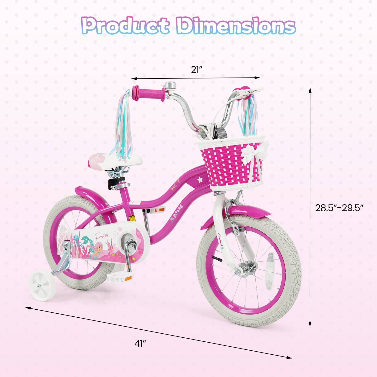 Product Dimensions: 21" x 41" x 28.5"-29.5"