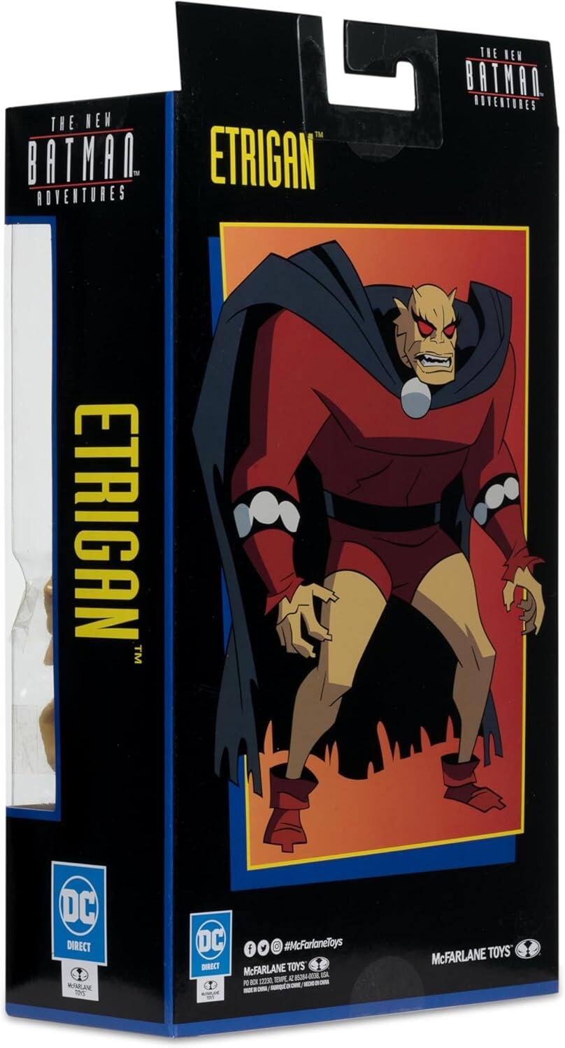 The New Batman Adventures: Etrigan

DC Direct

McFarlane Toys

#McFarlaneToys

85264-008

ISA 32230

Tempe, R.F. Box

Aro Muruoco, OE